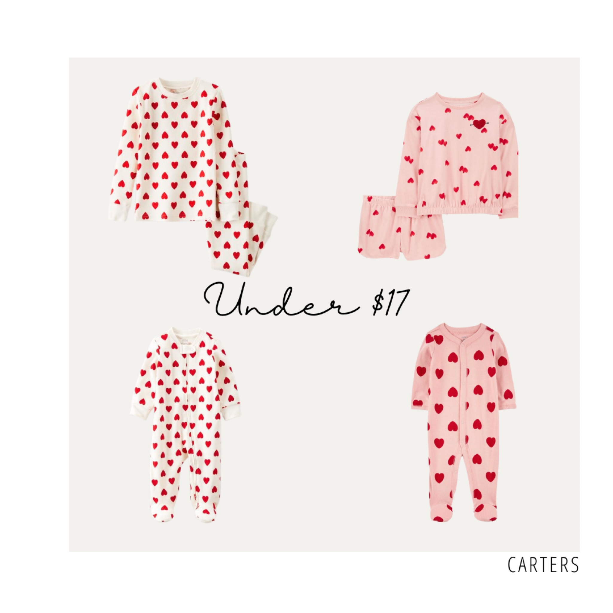 Valentines pajamas at Carters!

#LTKkids #LTKSeasonal #LTKbaby