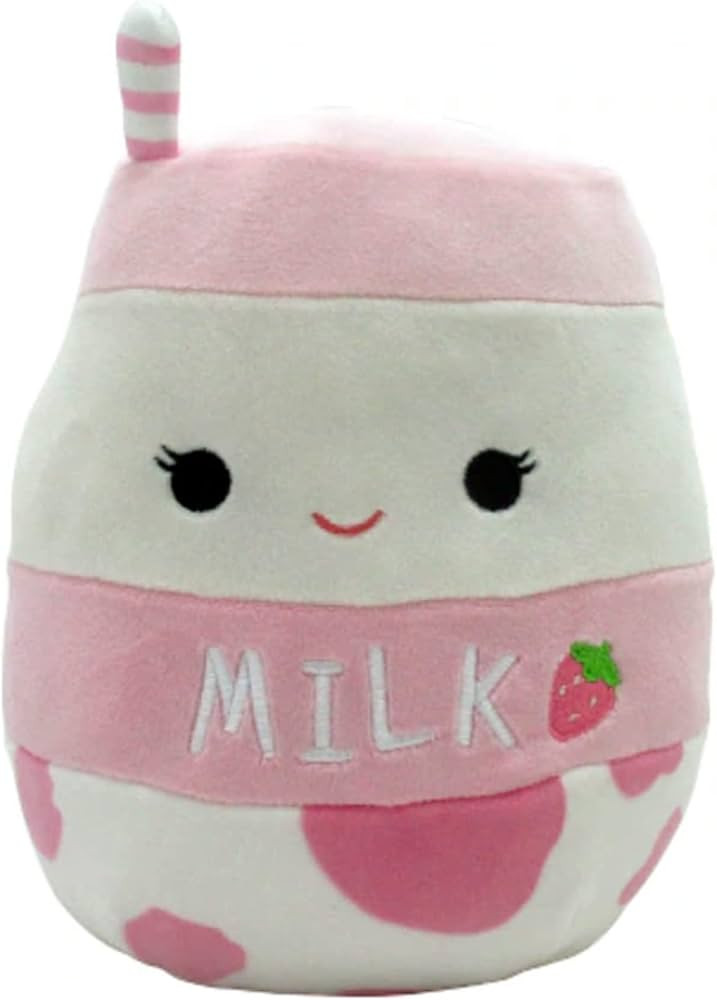 Squishmallow Official Kellytoy Collectible Food Drink Dessert Squad Soft Plush Animal (Amelie Str... | Amazon (US)