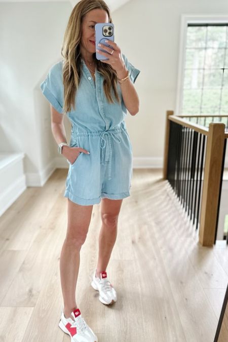 The softest, cutest and most comfortable romper does exist! Bonus....it has pockets! #SummerOutfit