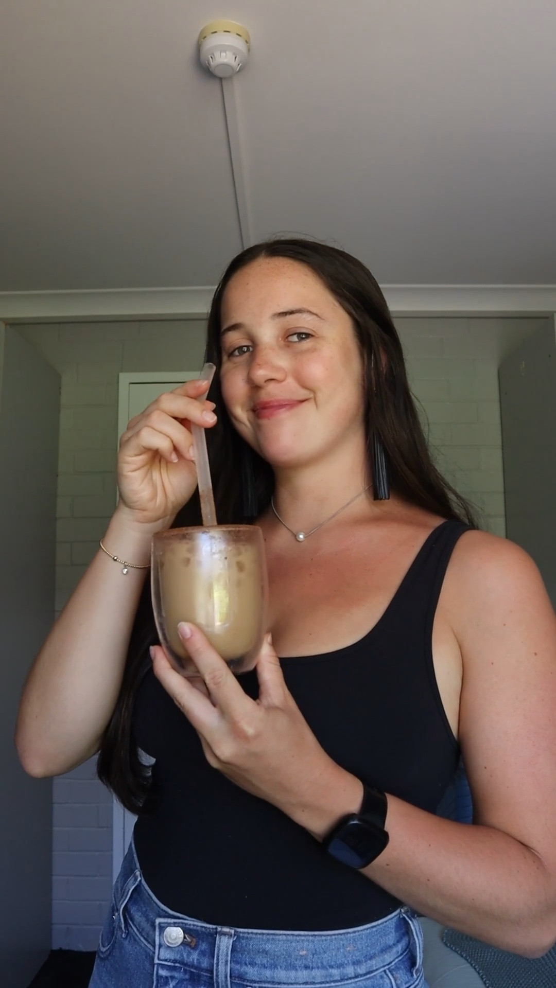 iced coffee and productive work-from home outfit💫

see how I make my cold brew weekly at katescleaneats.com/refreshments/cold-brew-coffee



#LTKhome #LTKfindsunder50 #LTKworkwear