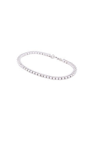 Jordan Road Natasha Bracelet in Metallic Silver | FWRD 
