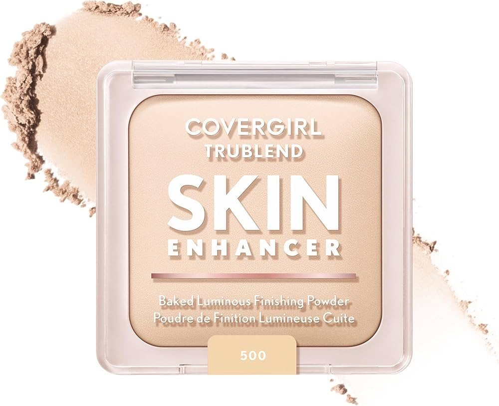 COVERGIRL TruBlend Skin Enhancer Baked Luminous Finishing Face Powder, with Hyaluronic Acid and W... | Amazon (US)