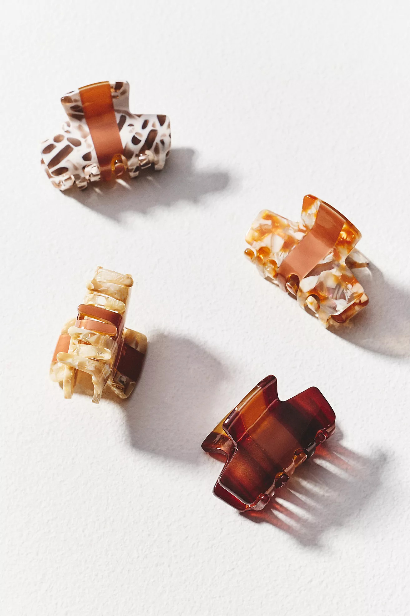 Mini Claw Clips, Set of 4 | Anthropologie (US)