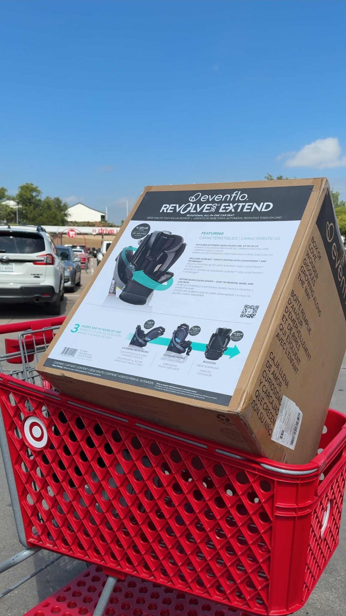 #AD Partnering with @target + @evenflobaby on our car seat upgrade! #targetstyle #targetbaby #targetmom