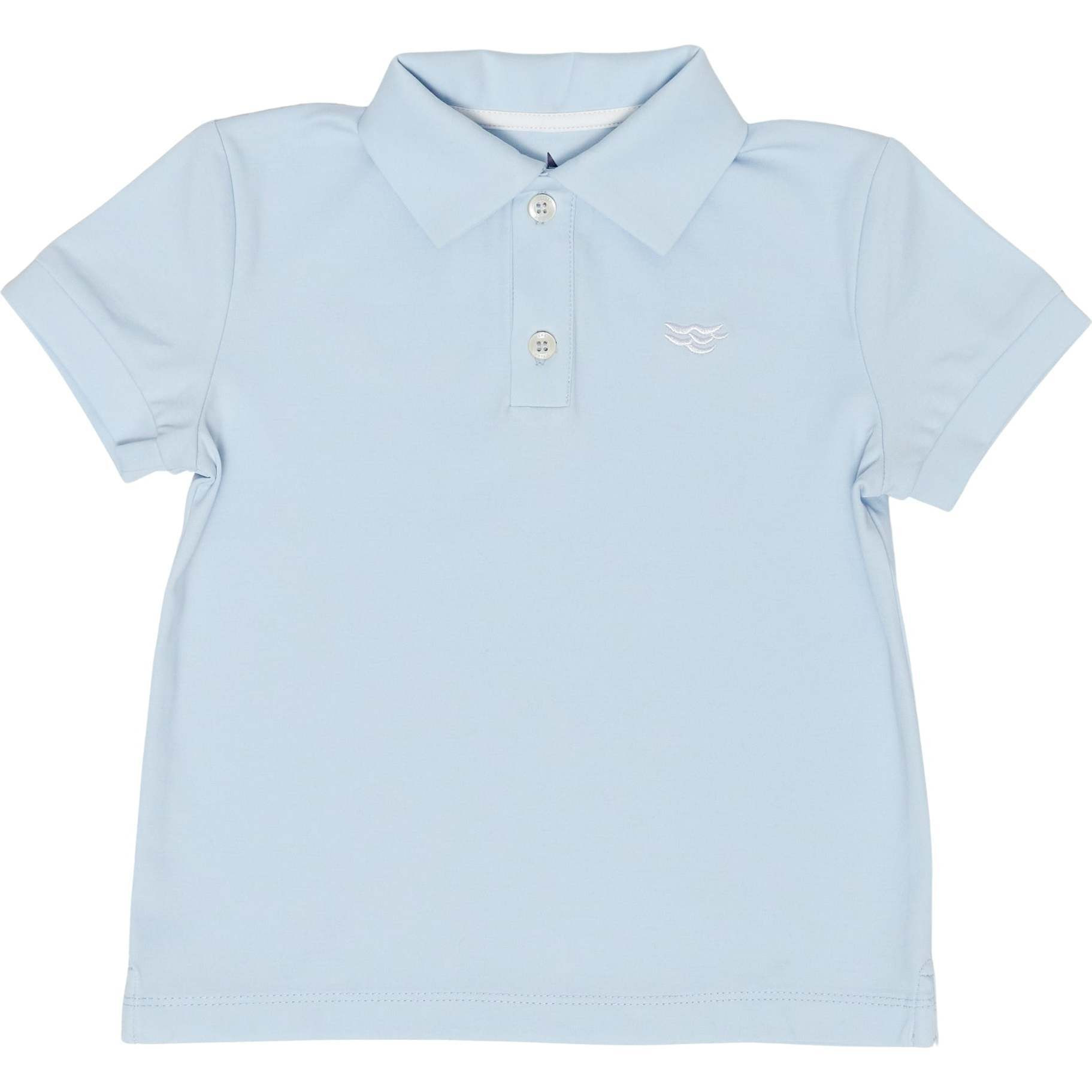 Carter Polo, Bailey's Bay Blue | Maisonette