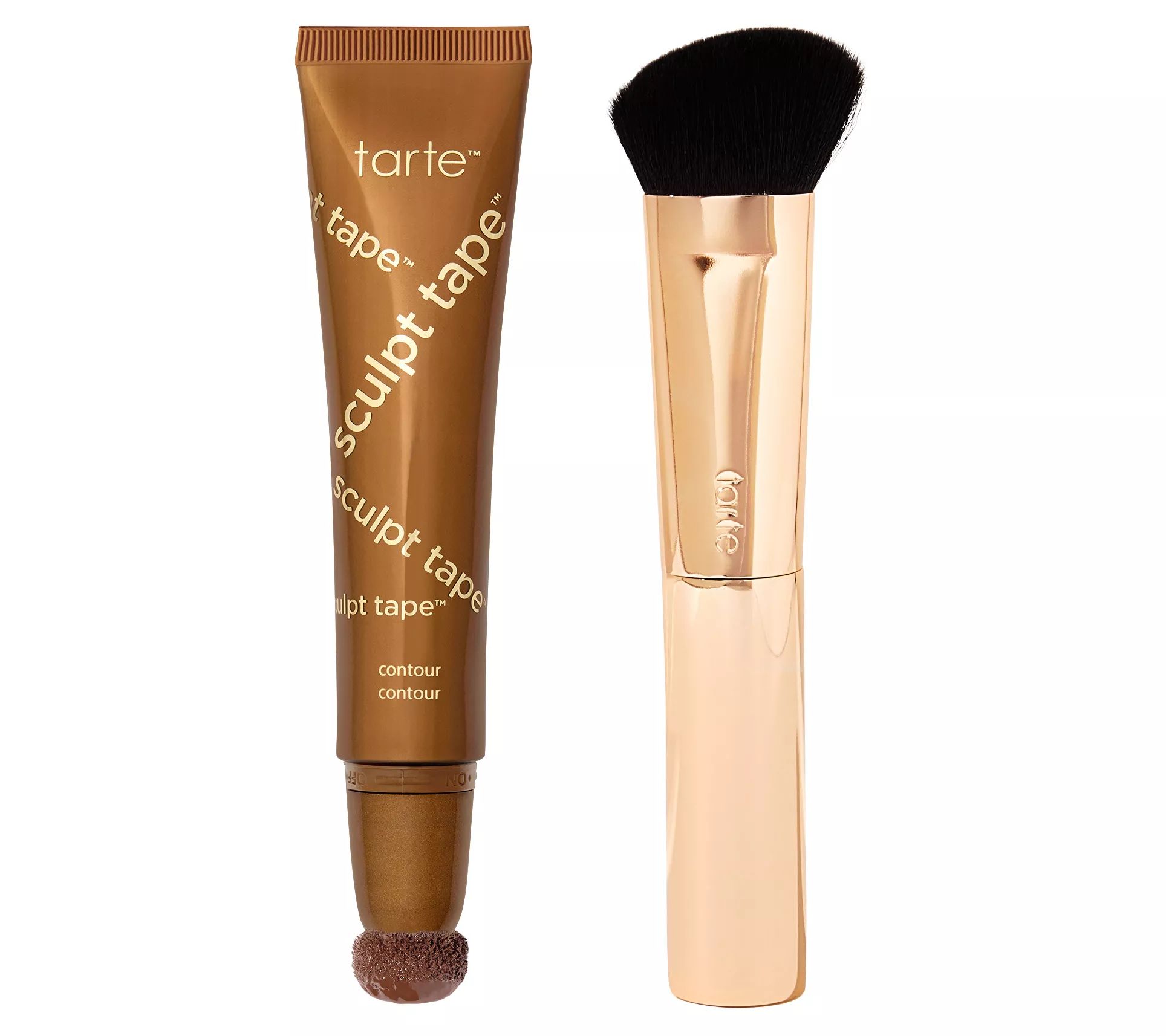 tarte Contouring Sculpt Tape with Contour Brush - QVC.com | QVC