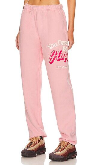 You Deserve It Sweatpants in Pink | Revolve Clothing (Global)