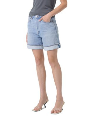 Dame High Rise Baggy Denim Shorts in Tension | Bloomingdale's (US)