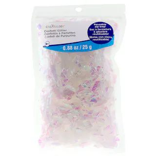 White & Crystal Confetti Glitter By Creatology™ | Michaels | Michaels Stores