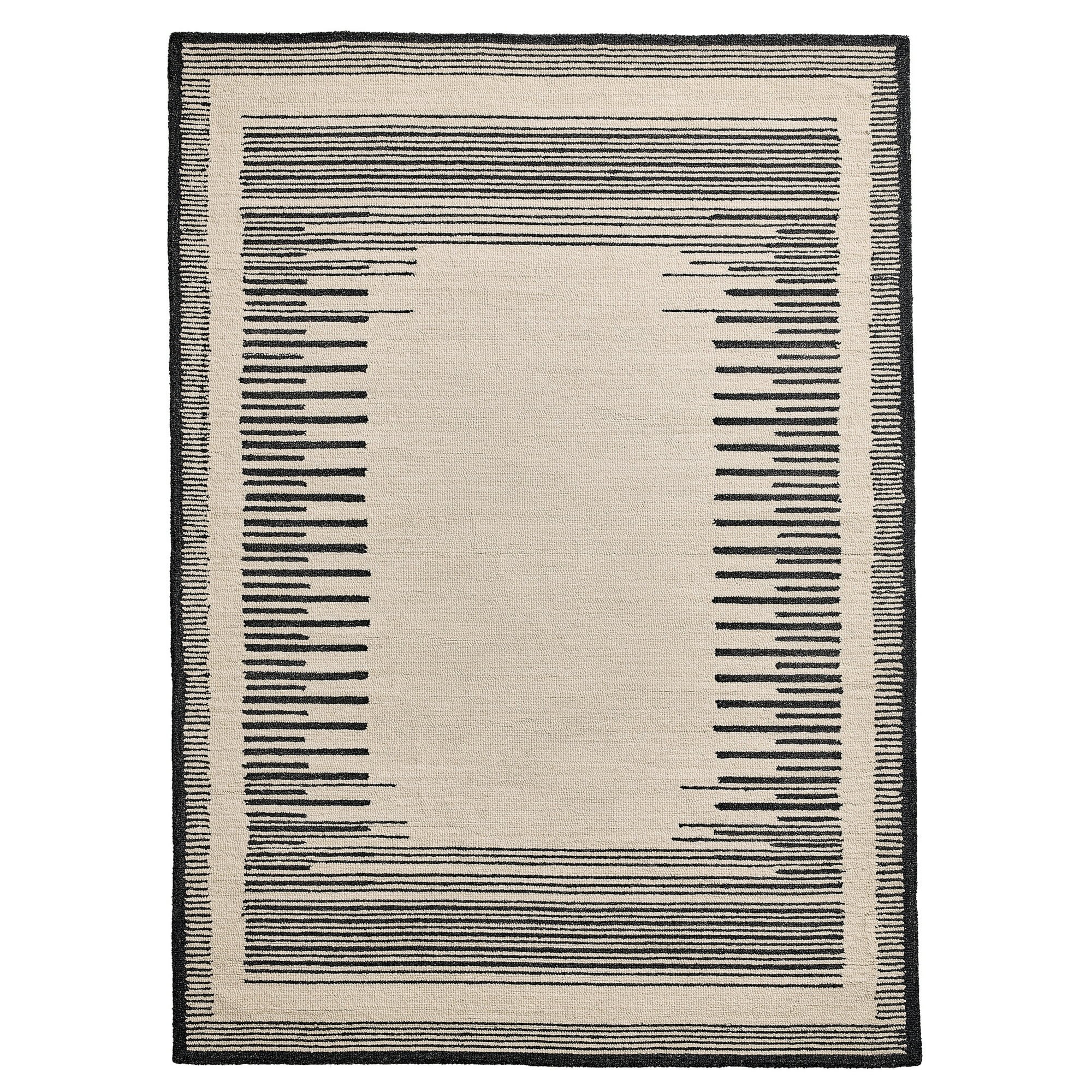 Better Homes & Garden Abstract Border Lines Area Rug 5x7 | Walmart (US)