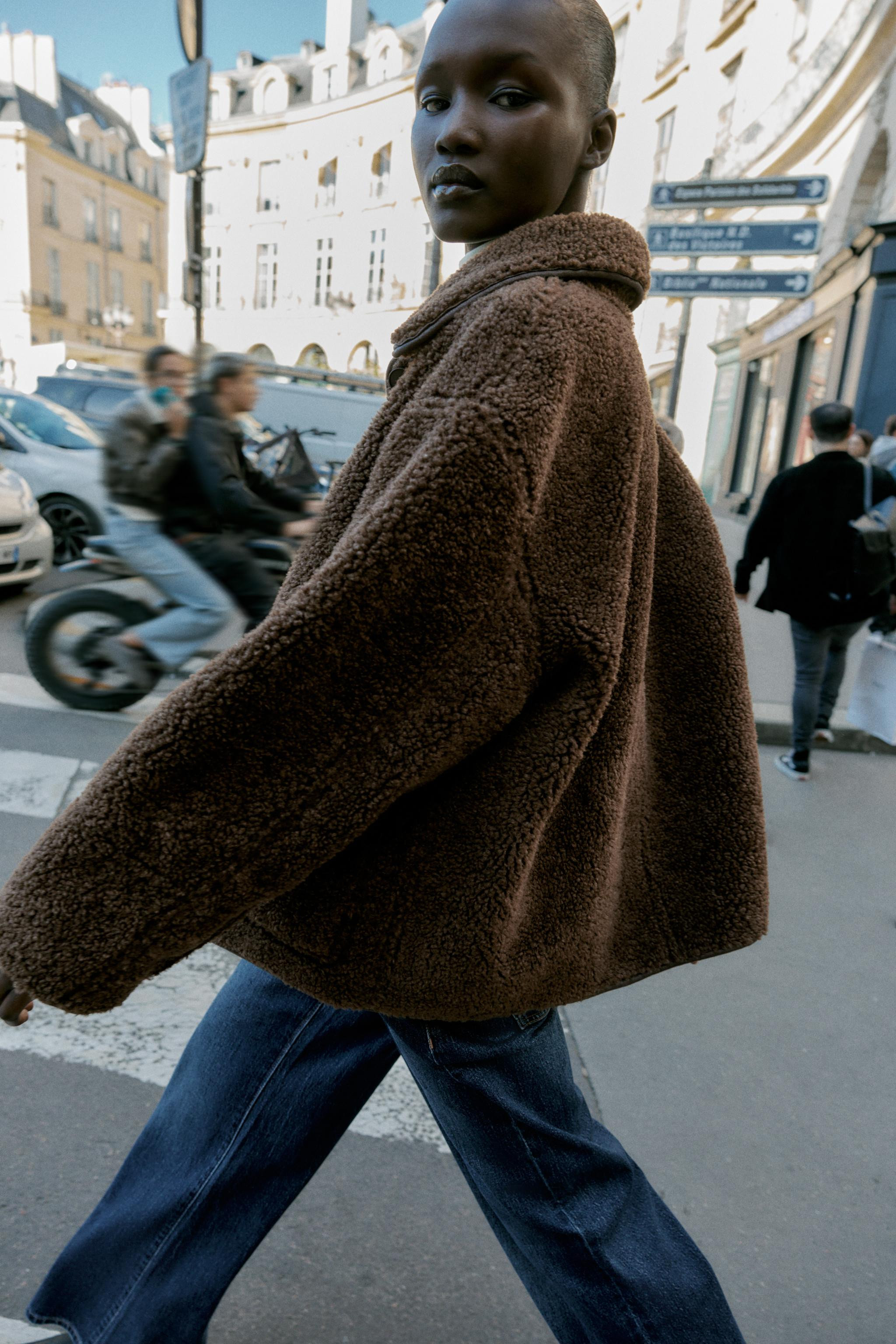 REVERSIBLE DOUBLE-FACED COAT | Zara UK