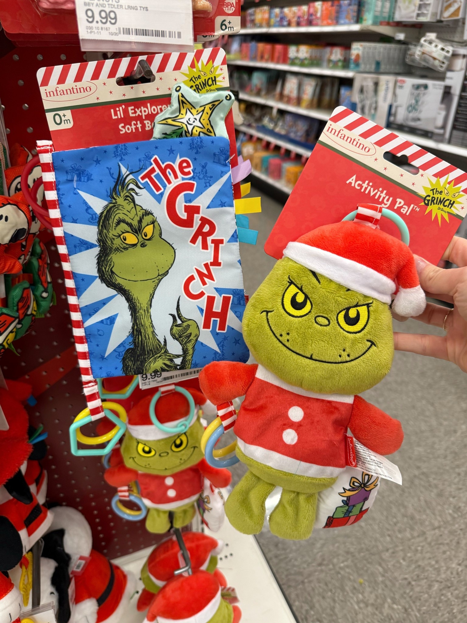 Grinch baby toys at Target 

#LTKBaby #LTKGiftGuide #LTKHoliday
