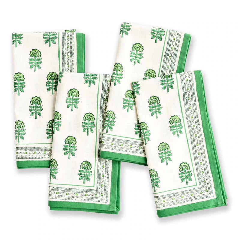 Chardonnay Napkins || Set of Four | Dashing Trappings