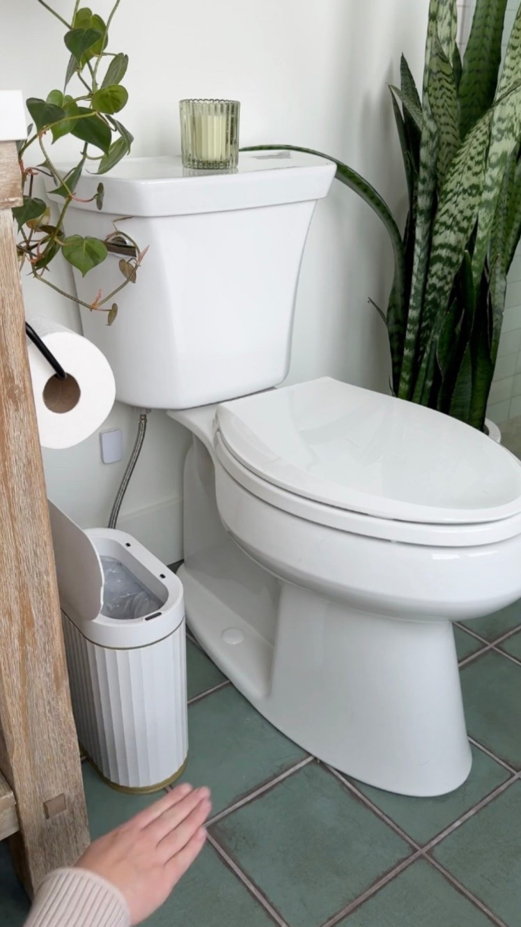 Didn’t think I’d care this much about a trash can…but here we are ☺️ Touchless, low profile, and I now have one in every bathroom! 

Follow my shop @rushtonhome on the @shop.LTK app to shop this post and get my exclusive app-only content! Don’t forget to turn on post notifications using the 🔔 to get first dibs!

Follow @rushtonhome on Instagram and Pinterest for more home decor inspiration and affordable home finds!

Are you looking for anything home related? You’re in the right place! At Rushton Home, I do: home decor, living room, bedroom, affordable, walmart, target, amazon, wayfair, new arrivals, winter decor, spring decor, fall decor, fall finds, summer decor, home decor refresh, studio mcgee x target, hearth and hand, magnolia, holiday decor, seasonal decor, dining room decor, bedroom decor, living room decor, affordable home decor, furniture, weekend deals, sale, on sale, pottery barn, kirklands, west elm, bench, foyer table, faux florals, rugs, couches, sofa, sectional, dresser, nightstand, night stand, end tables, lamps, art, wall art, etsy, pillows, blanket, interior design, interior styling, bedding, side tables, bed frame, tray, side table, throw pillows, look for less, designer dupe, budget decor, bar stools, counter stools, vase, ceramic pottery, budget, budget friendly, coffee table, dining chairs, cane, rattan, wood, white wash, rustic amazon home, arch, brass hardware, gold hardware, vintage, antique, european inspired, french country, back in stock

#LTKHome #LTKSaleAlert