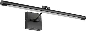 Joosenhouse LED Picture Light Fixtures Black 24.4” Inches Modern Black Art Display Light for Pi... | Amazon (US)