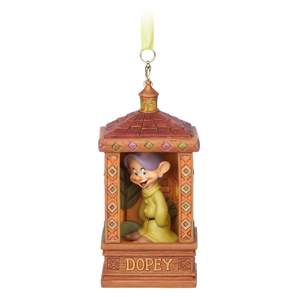 Dopey Light-Up Living Magic Sketchbook Ornament – Snow White and the Seven Dwarfs | Disney Store