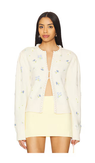 Talia Cardigan in Ivory | Revolve Clothing (Global)