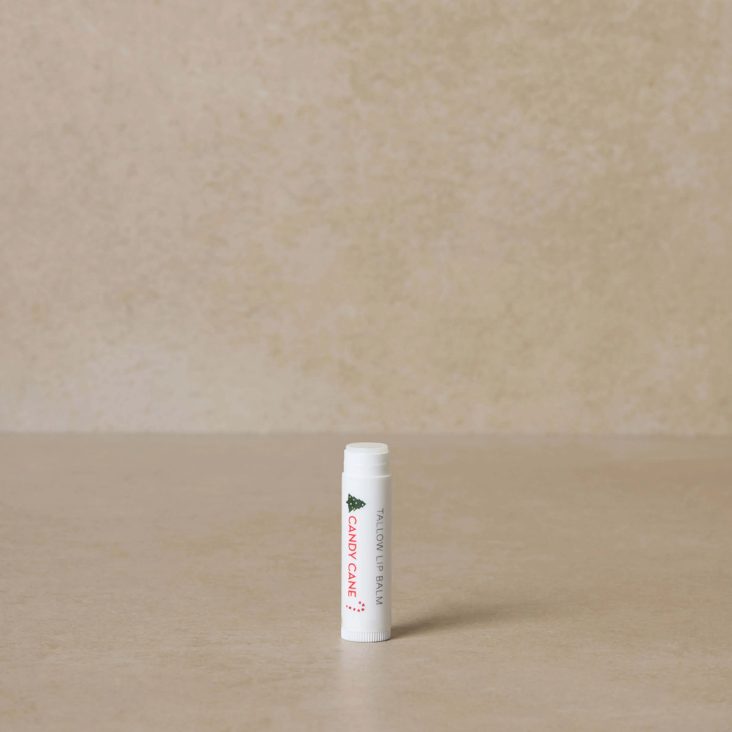 Candy Cane Tallow Lip Balm | Limited Edition Holiday Product | Toups and Co Organics