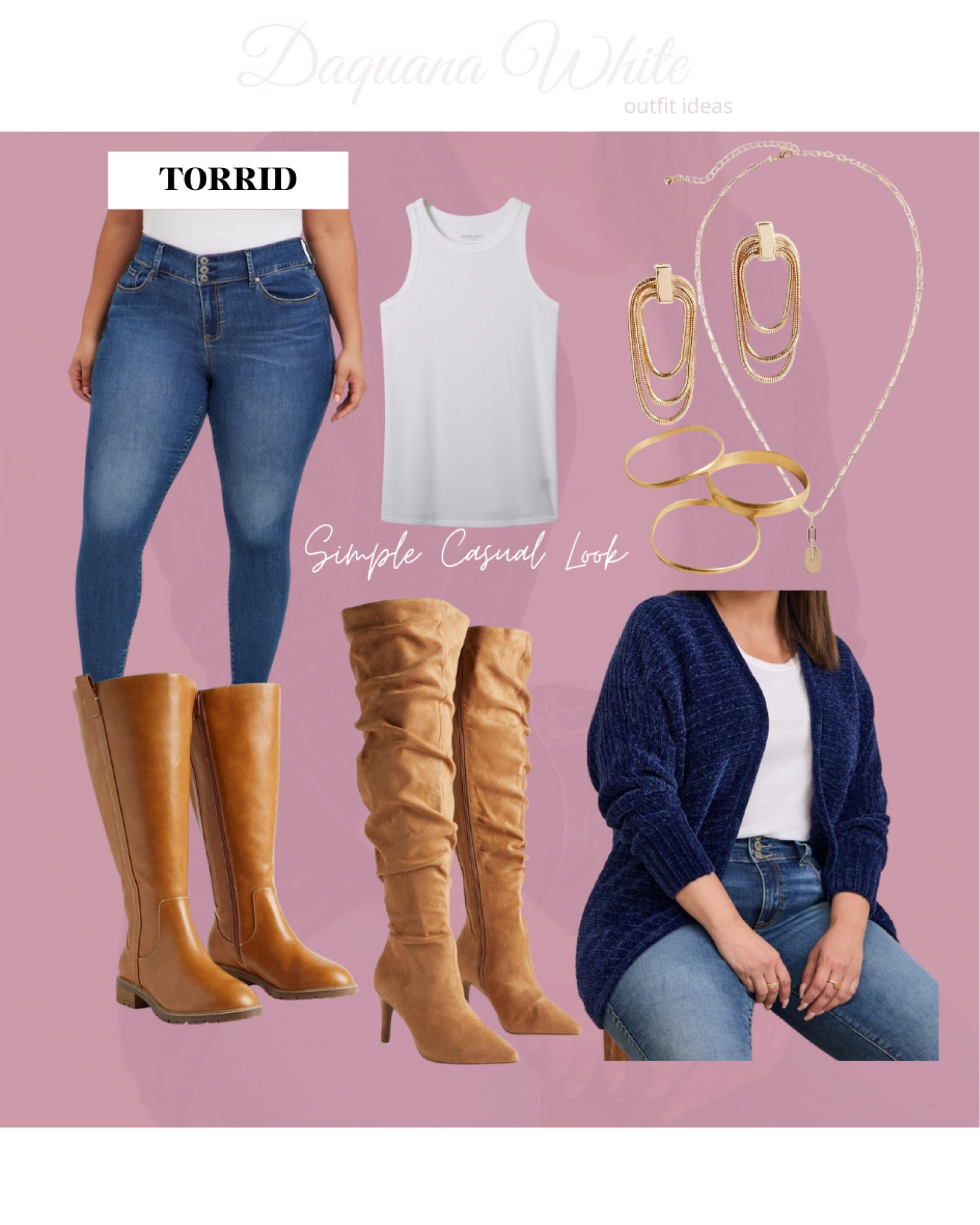 Torrid Outfit Inspo 👖👢

#LTKstyletip #LTKshoecrush #LTKplussize