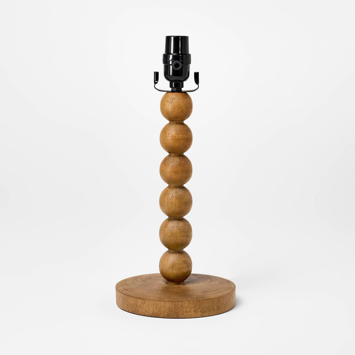 Turned Wood Stick Lamp Base Brown - Threshold™ designed with Studio McGee | Target