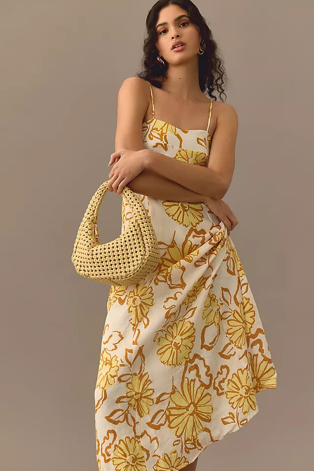 The Inez Knotted Faux Leather Bag | Anthropologie (US)