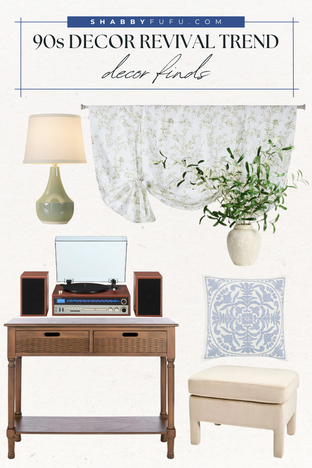 Record players and botanical prints? Pure 90s magic! These nostalgic pieces blend perfectly with contemporary spaces. Shop these vintage-inspired finds to add warmth and character to your home!

#liketkit #ltkdecor #amazonhome #homedecor #90s #stylishhome #amazondecor #retrodecor #vintagehome 

 

#LTKSeasonal #LTKHome #LTKFamily