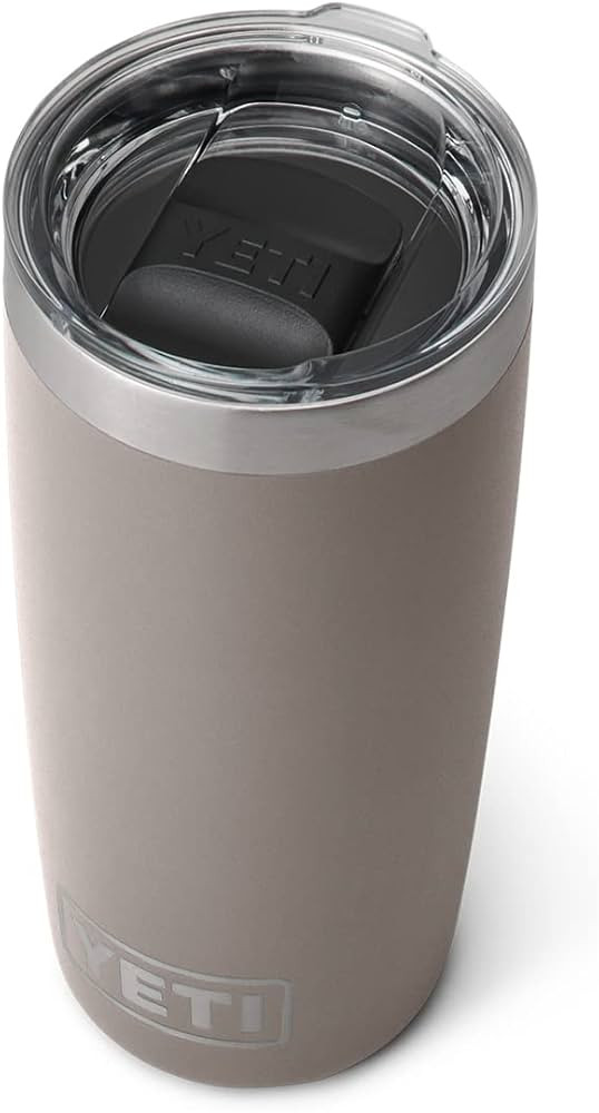 YETI Rambler 10 oz Tumbler, Stainless Steel, Vacuum Insulated with MagSlider Lid, Sharptail Taupe | Amazon (US)