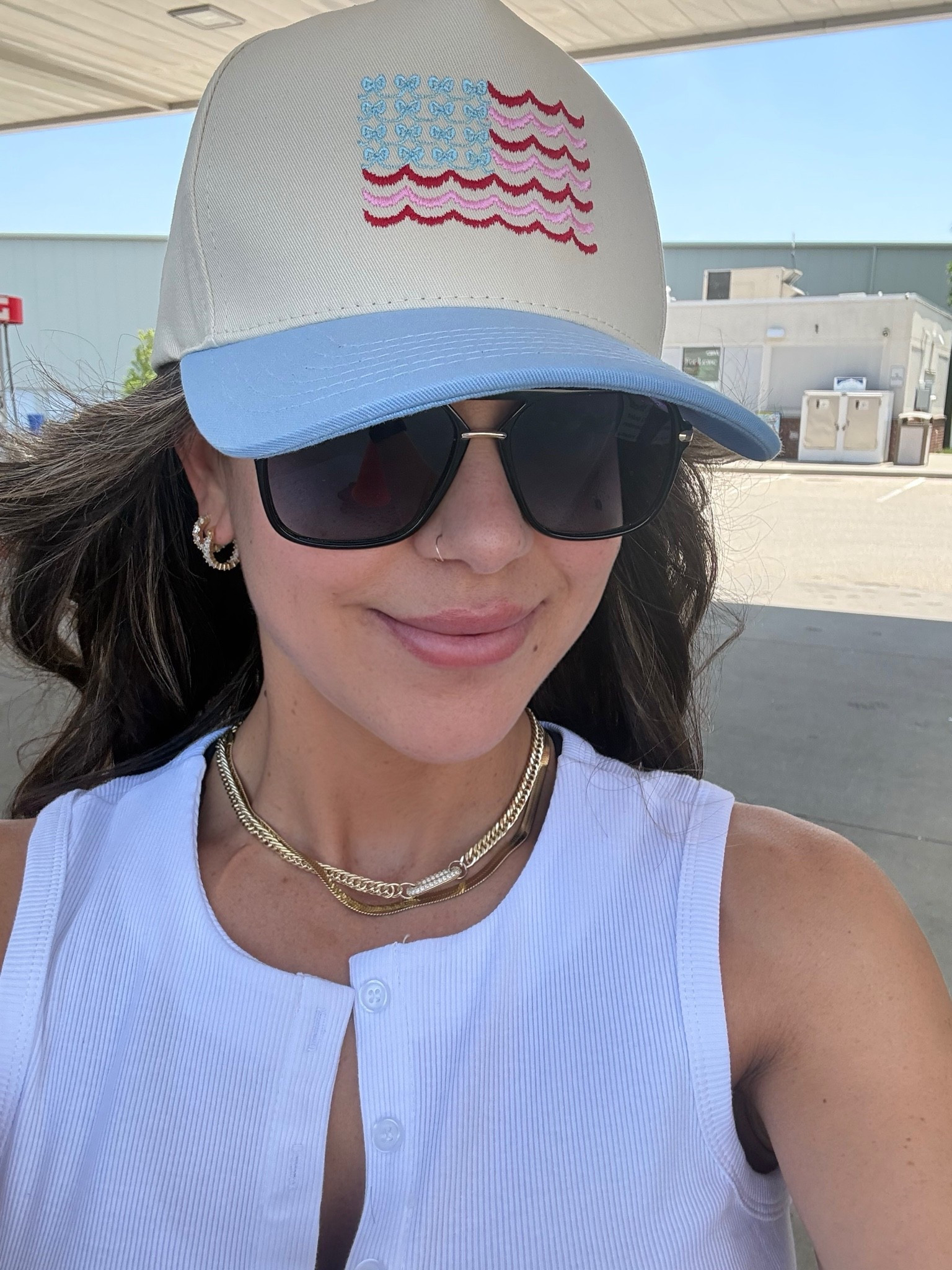 Trending Summer Hat!! 🩵🩷
Under $40!! 
Also available in Pink!!

#LTKootd #LTKgrwm #LTKSeasonal