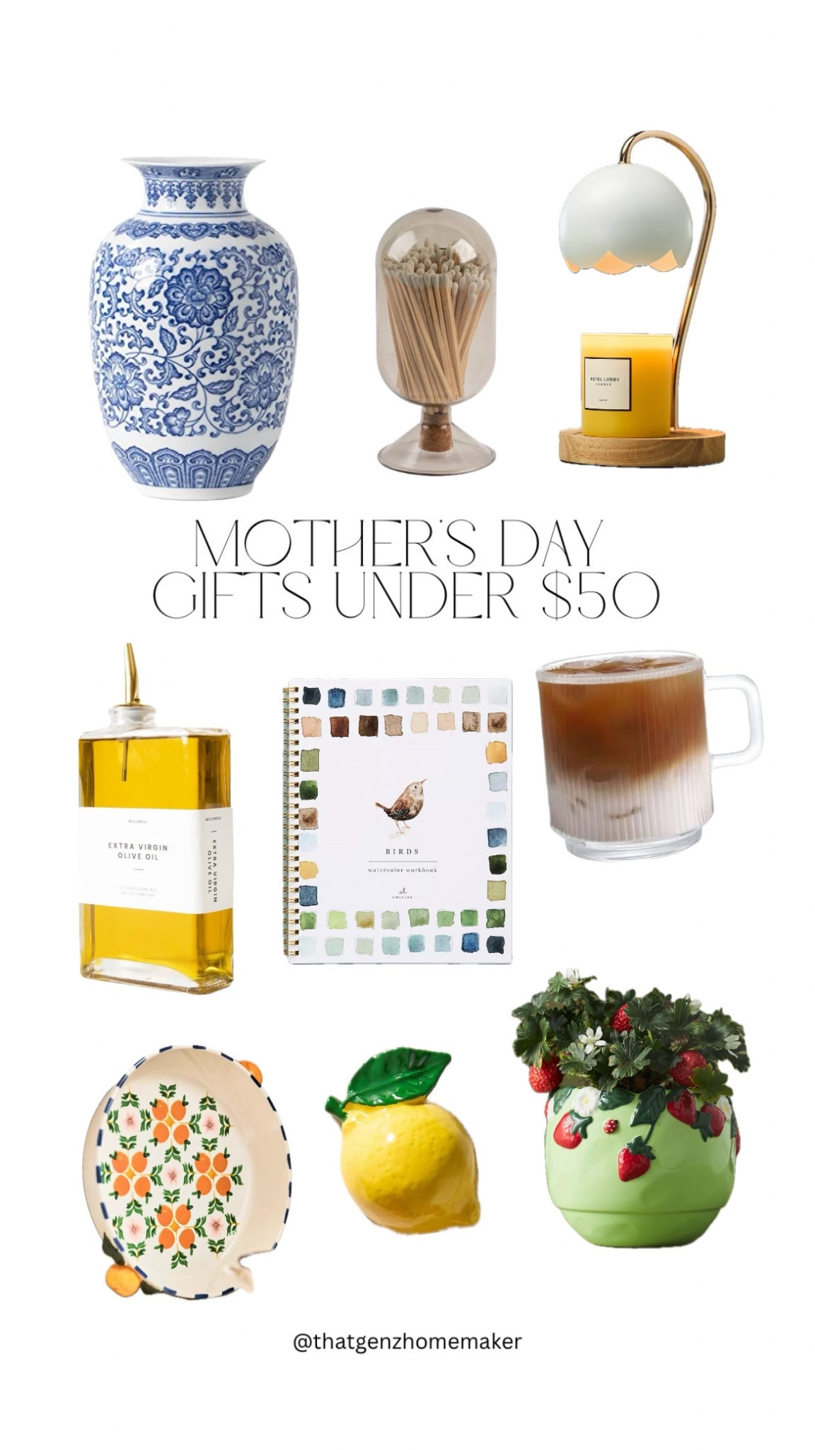 mother’s day gift guide - mother’s day gifts under $50

affordable mother’s day gifts, gifts for mom, home gifts, housewarming gifts, gifts for mother in law, gifts for grandmother



#LTKGiftGuide #LTKSeasonal #LTKFindsUnder50