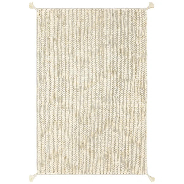 Playa Handmade Handwoven Ivory/Gray Rug | Wayfair North America