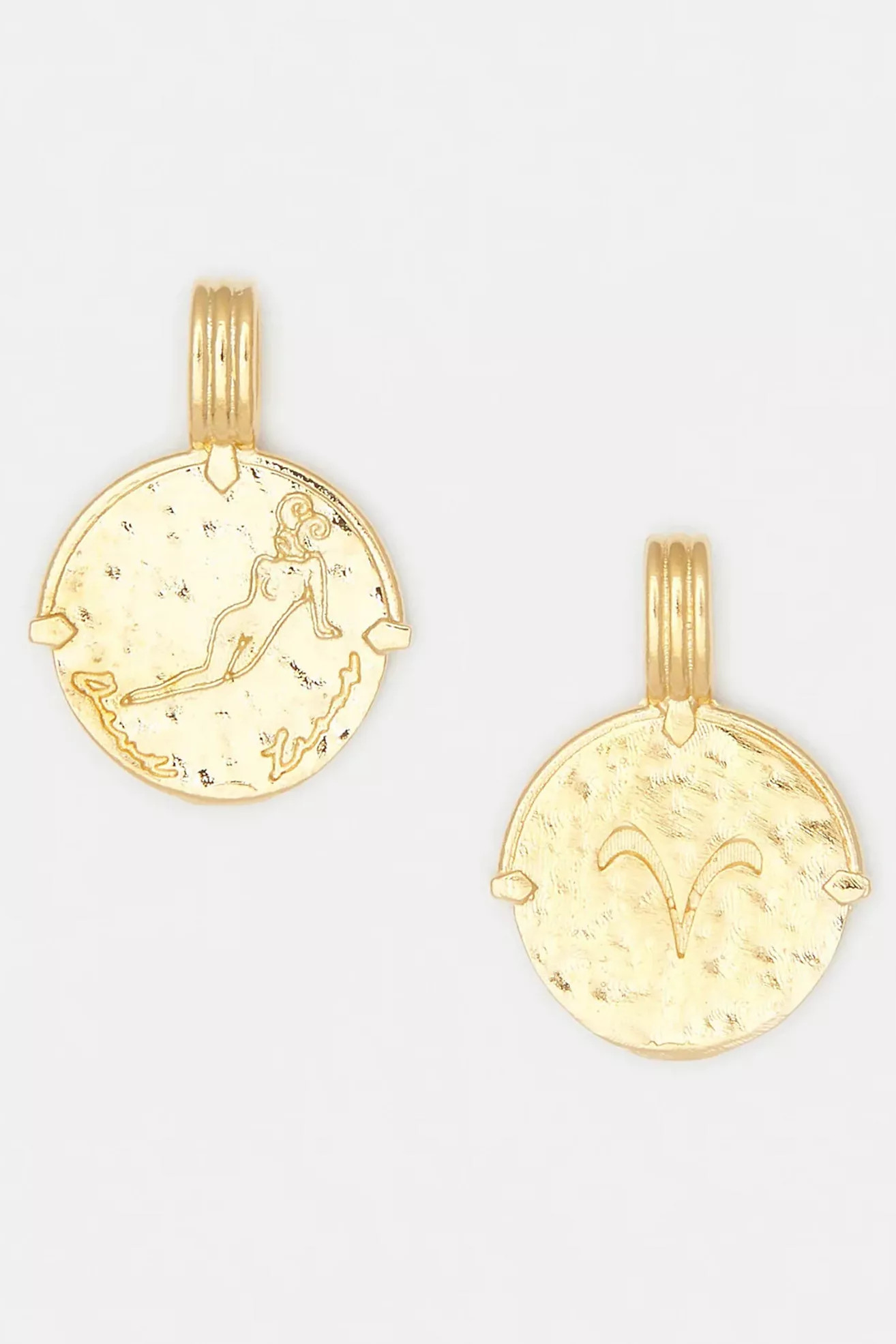 Deux Lions Jewelry Gold Zodiac Necklace | Anthropologie (US)