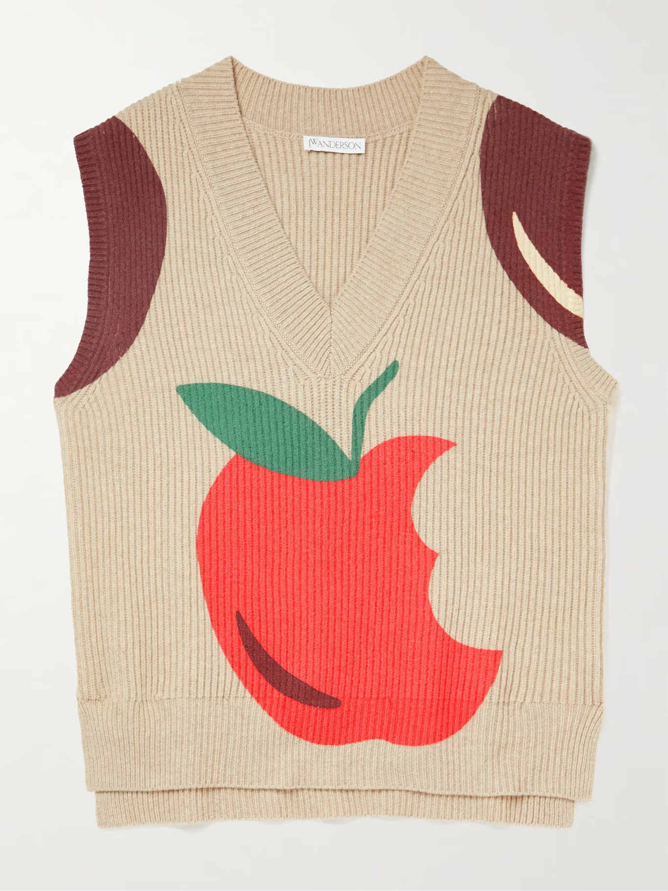 Printed Ribbed Merino Wool Sweater Vest | Mr Porter (UK)