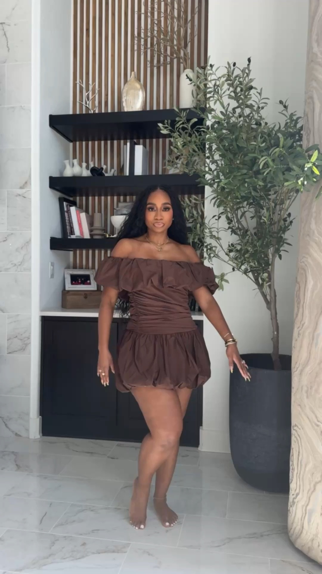 Under $100 mini summer dresses with bubble hem and sleeves

#LTKootd #LTKMidsize