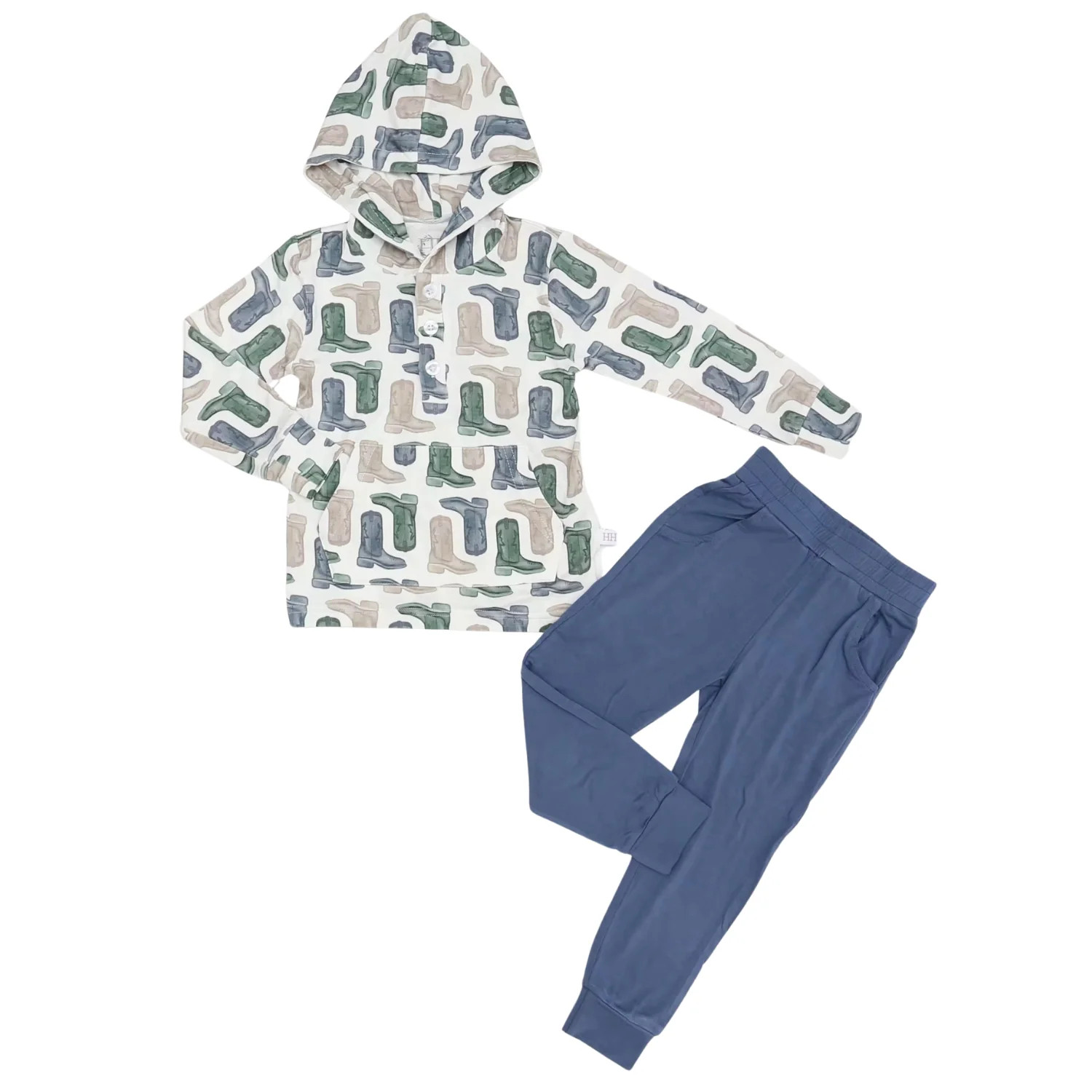 Boys Backroad Boots Hooded Set | Hamner Hill