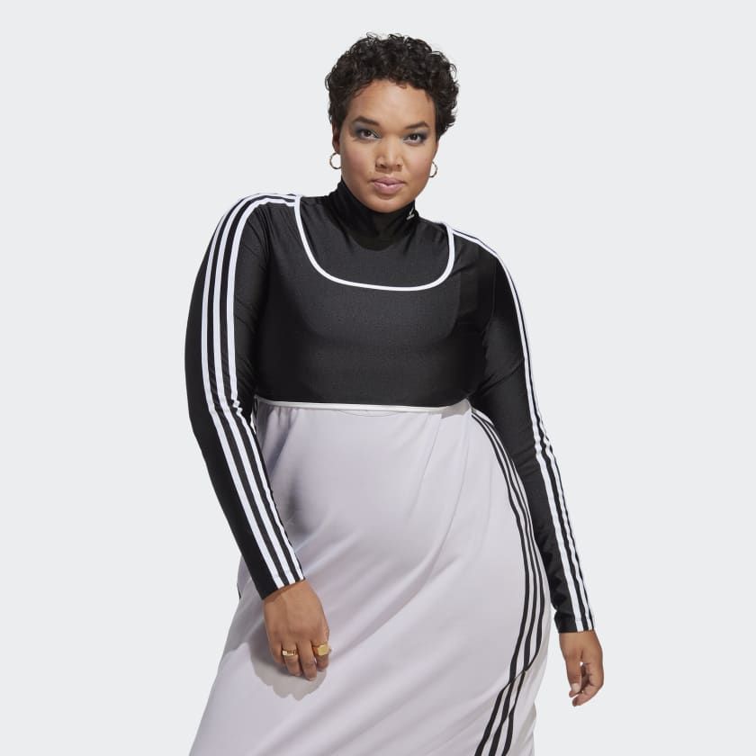 Long Sleeve Bodysuit (Plus Size) | adidas (US)