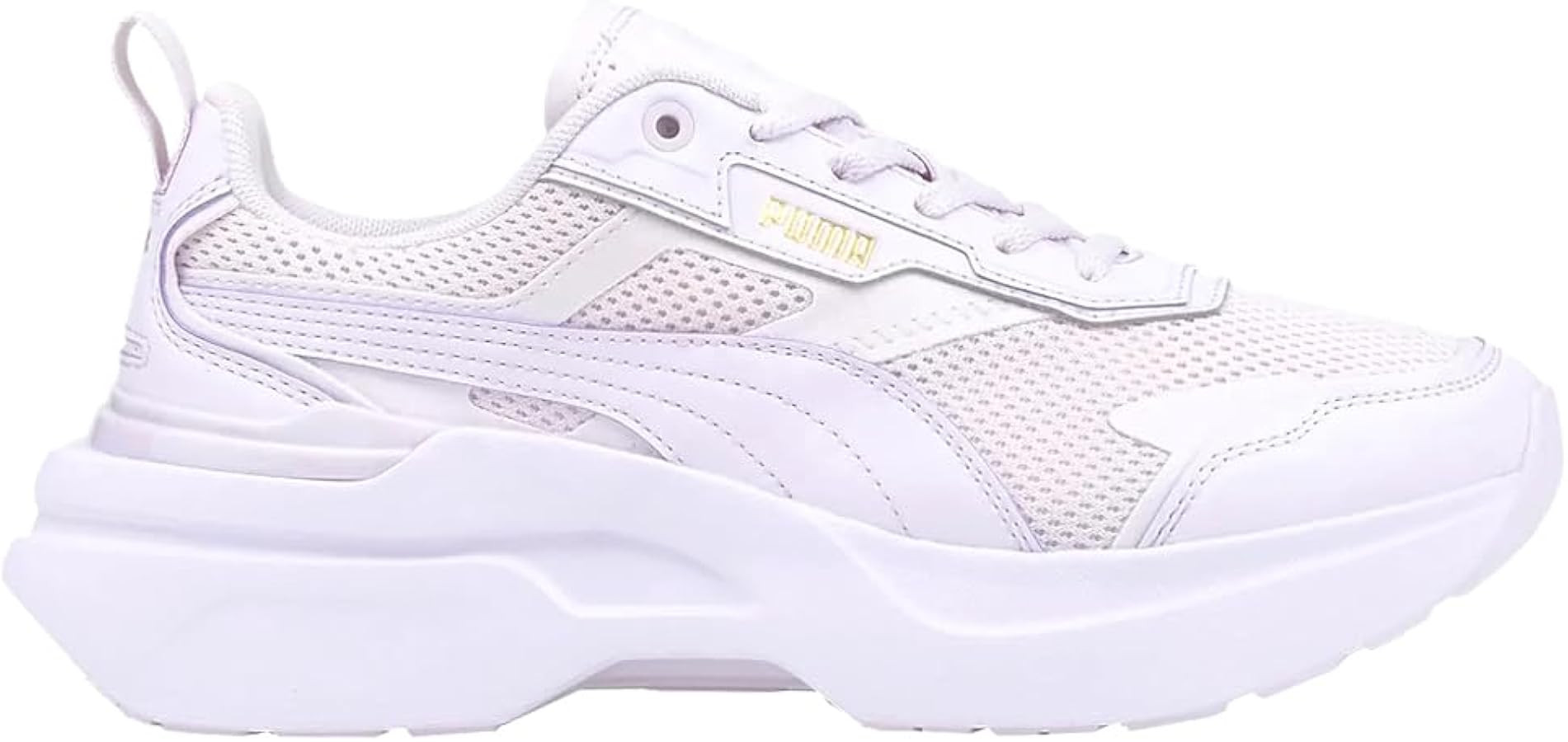 PUMA Womens Kosmo Rider Sorbet Lace Up Sneakers Shoes Casual - Purple | Amazon (US)