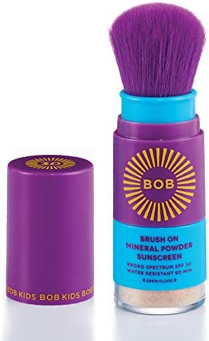 BOB KIDS Brush On Mineral Powder Sunscreen Broad Spectrum, Easy to Apply for Kids and Babies, SPF 30 | Amazon (US)