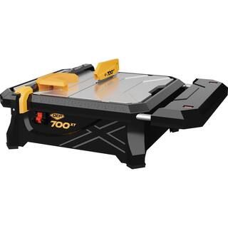 QEP 700XT 3/4 HP Wet Tile Saw with 7 in. Blade and Table Extension 22700Q - The Home Depot | The Home Depot