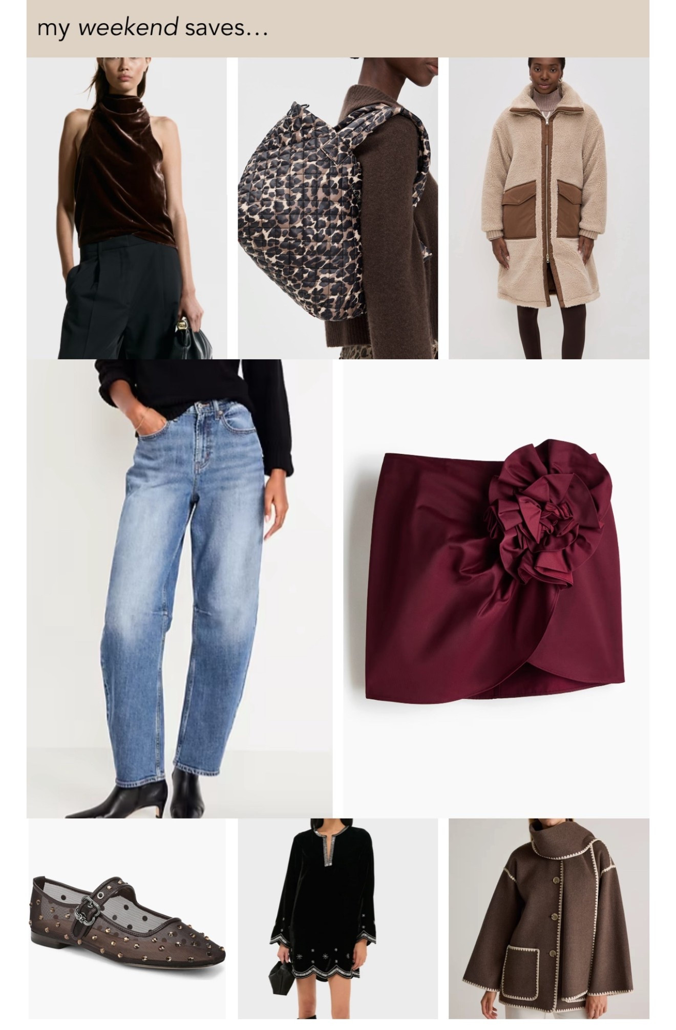 All of these were added to cart or saved this am 🫶🏻