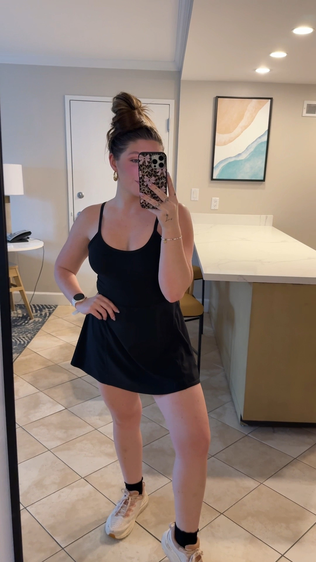 casual but cute; wearing a medium 

#LTKActive #LTKmomlife #LTKootd