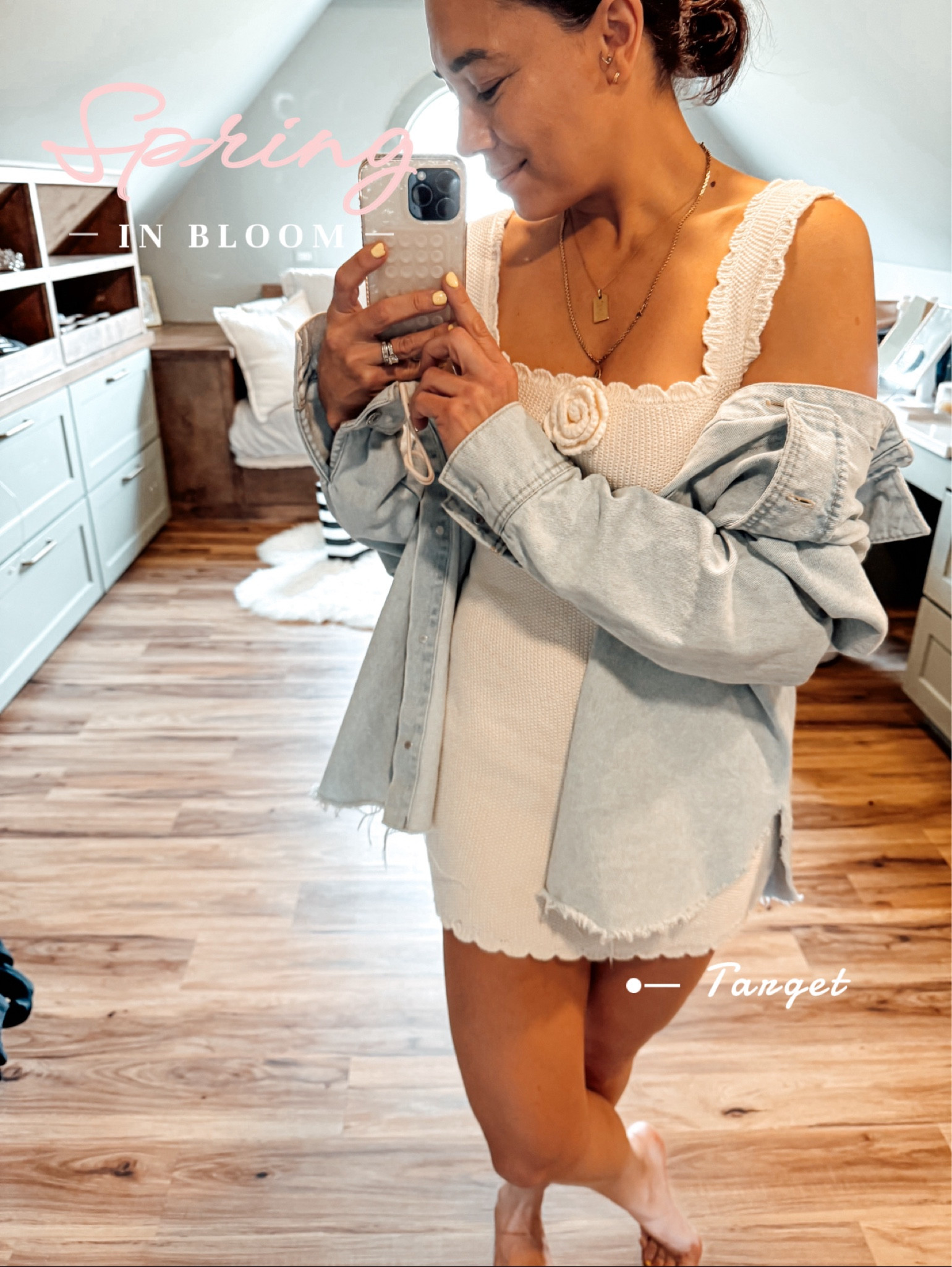 Easy spring outfit
Resort wear
Travel look
Vacation look
Oversized denim trucker jackett
#ltkover40 #ltkseasonal #ltkstyletip

#LTKfindsunder50 #LTKfindsunder100 #LTKsalealert