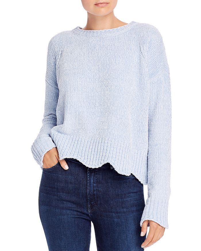Scalloped Chenille Sweater - 100% Exclusive | Bloomingdale's (US)