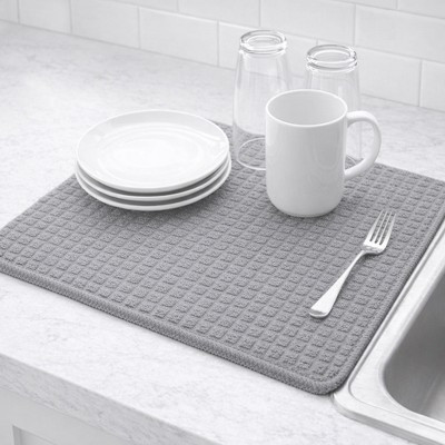 Home Mart Goods Large Microfiber Soft Highly Absorbent Washable Dish Drying Mat (Pack of 4) | Target