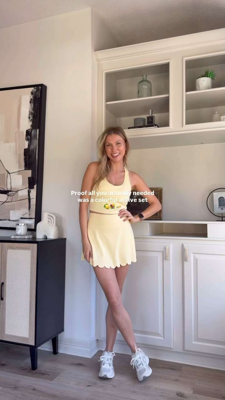 Cutest spring set from Amazon! Wearing small in both!  

 #LTKootd #LTKmomlife #LTKActive