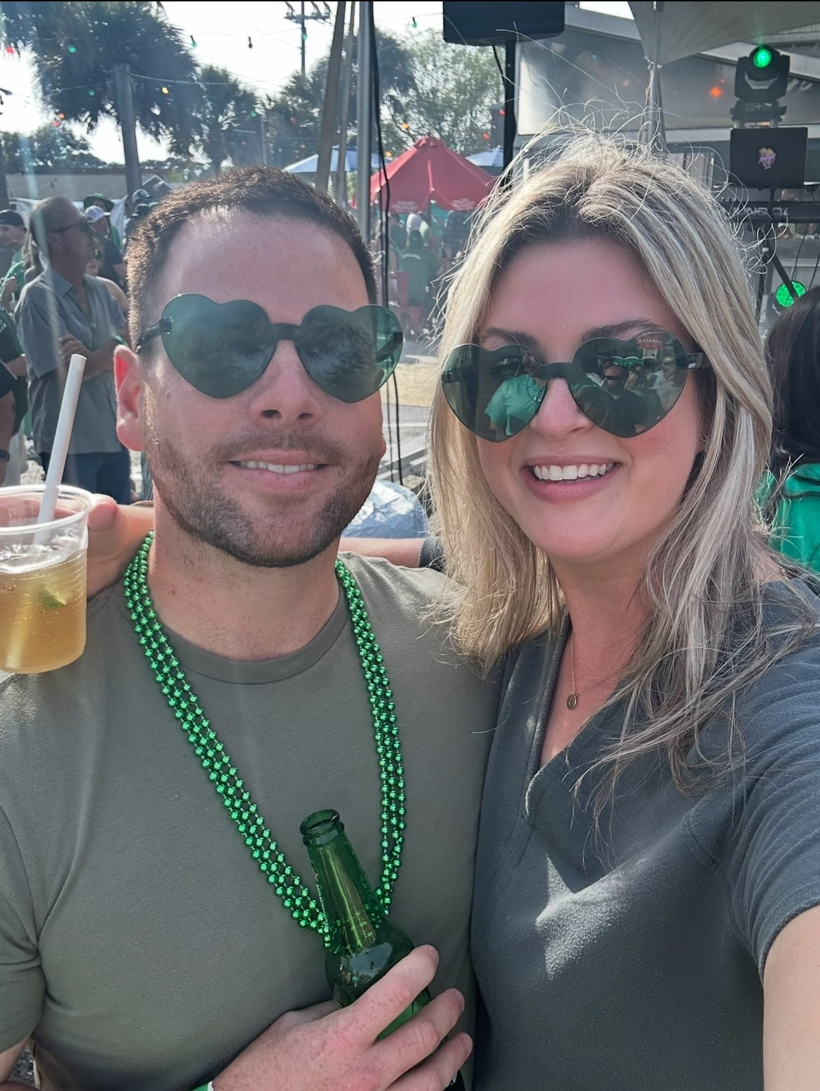 *sunglasses* 💚 channeling outfit vibes from last year

[st Patrick’s day outfit women]