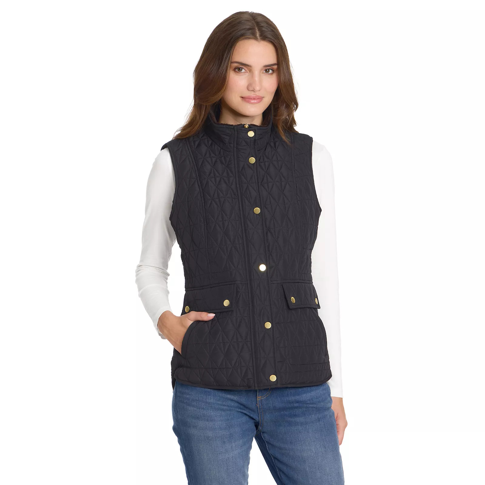 Women's Weathercast Quilted Barn Vest | Kohl's