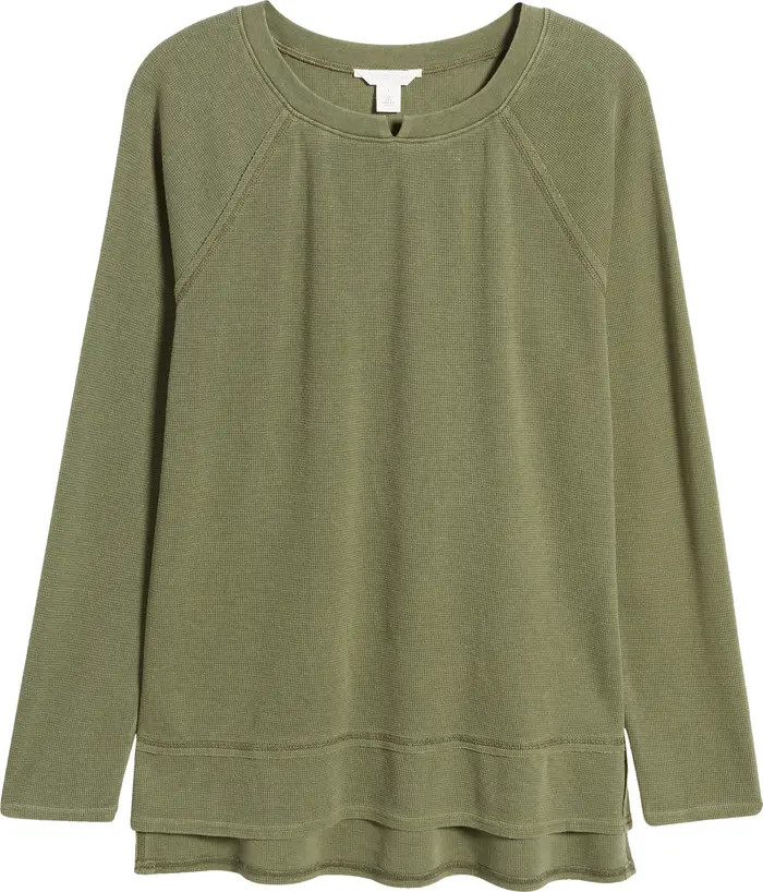 Split Neck Thermal Top | Nordstrom