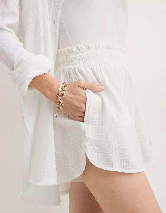Aerie High Waisted Pool-To-Party Short | American Eagle Outfitters (US & CA)