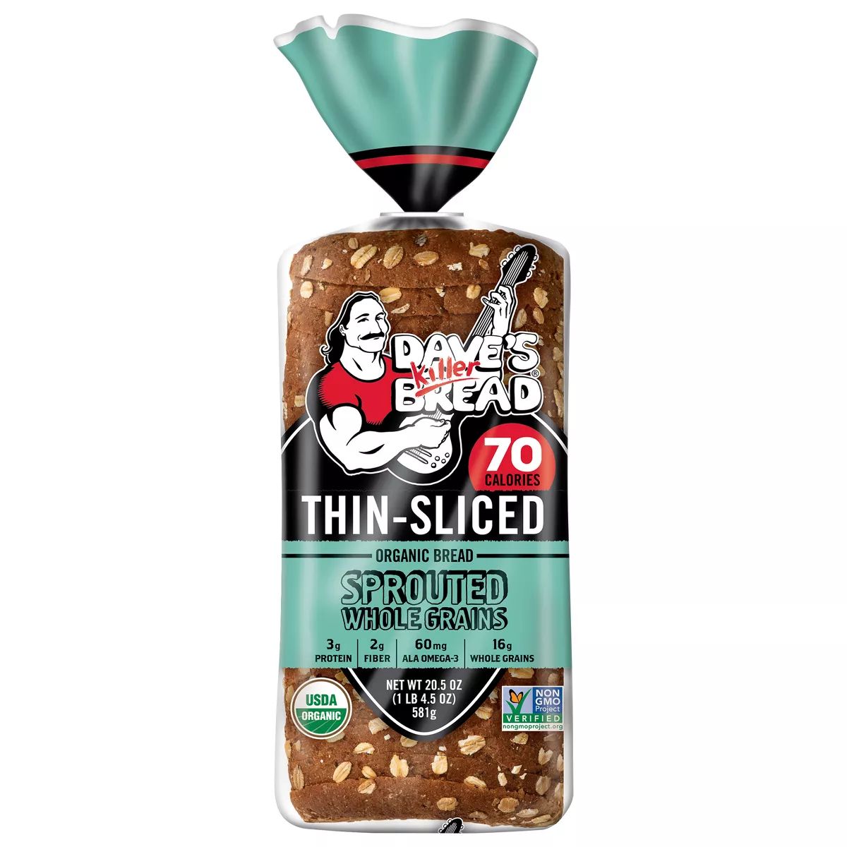 Dave's Killer Bread Sprouted Whole Grains Thin Sliced Bread - 20.5oz | Target