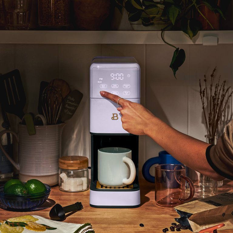 Beautiful Perfect Grind Programmable Single Serve Coffee Maker, Lavender by Drew Barrymore - Walm... | Walmart (US)